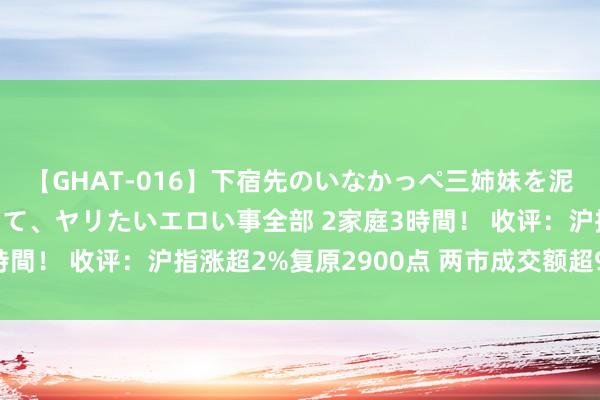 【GHAT-016】下宿先のいなかっぺ三姉妹を泥酔＆淫媚オイルでキメて、ヤリたいエロい事全部 2家庭3時間！ 收评：沪指涨超2%复原2900点 两市成交额超9000亿