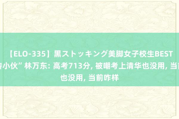 【ELO-335】黒ストッキング美脚女子校生BEST “搬砖小伙”林万东: 高考713分， 被嘲考上清华也没用， 当前咋样