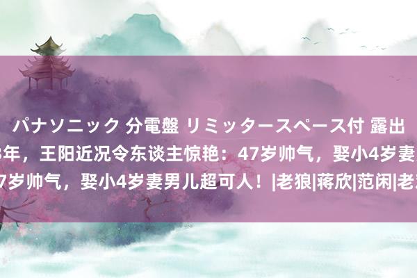 パナソニック 分電盤 リミッタースペース付 露出・半埋込両用形 离异13年，王阳近况令东谈主惊艳：47岁帅气，娶小4岁妻男儿超可人！|老狼|蒋欣|范闲|老戏骨